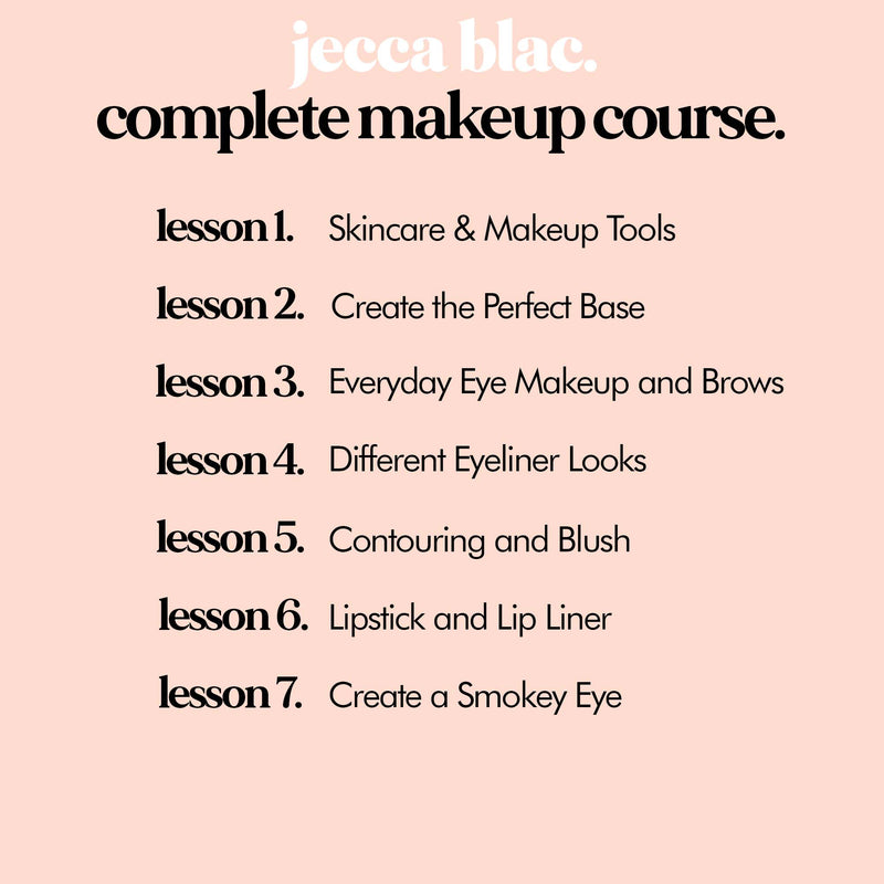 Complete Makeup Course (7 Lessons Pre Recorded)